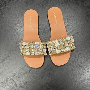 🩷💎Madden Girls💎🩷Crystal Sandals Size 7